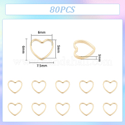 Brass Linking Rings&nbsp;KK-UN0002-96B