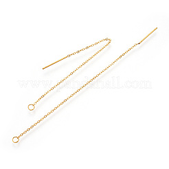 304 Stainless Steel Stud Earring Findings&nbsp;X-STAS-S070-G