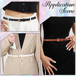 4Pcs 4 Colors PU Leather Waist Belts&nbsp;AJEW-WH20816-276AG-01