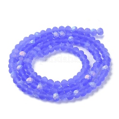 Transparent Glass Beads Strands&nbsp;X1-EGLA-A034-T4mm-MB14