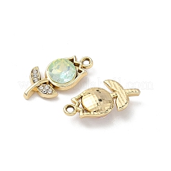 Alloy K5 Glass Pendants&nbsp;FIND-L024-18G