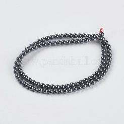 Non-magnetic Synthetic Hematite Beads Strands&nbsp;X-G-H1073-1