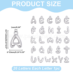 26Pcs 26 Styles Brass Charms&nbsp;KK-WR0001-93