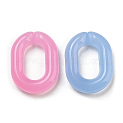 Imitation Jelly Acrylic Linking Rings&nbsp;JACR-Q058-01
