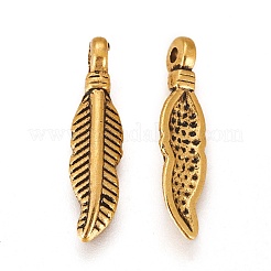 Tibetan Style Alloy Pendants&nbsp;TIBEP-LF0127YKG-AG-LF