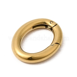 304 Stainless Steel Spring Gate Rings&nbsp;STAS-B128-04G-01