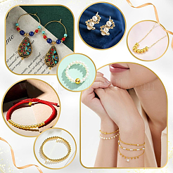 60Pcs 6 Styles 925 Sterling Silver Round Beads&nbsp;STER-PH0004-54