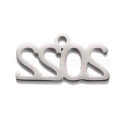 Non-Tarnish 304 Stainless Steel Pendants&nbsp;LS-STAS-C032-12P