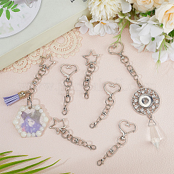 20Pcs 2 Styles Zinc Alloy Swivel Clasps&nbsp;FIND-SP0004-24P