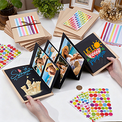 10Pcs Paper Journal Notebook&nbsp;DIY-WA0001-23