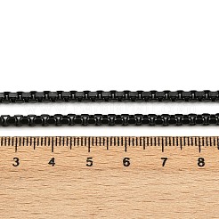 304 Stainless Steel Box Chains&nbsp;CHS-Z006-01EB-02