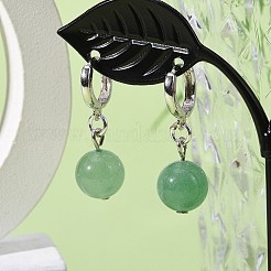 Anti-Tarnish Rhodium Plated 925 Sterling Silver Hoop Earrings&nbsp;STER-K168-042P