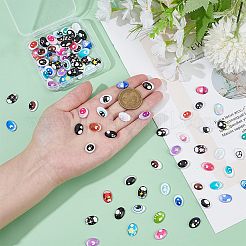 1 Bag Glass Cabochons&nbsp;GGLA-PH0001-79