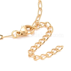 Rainbow Color Pride Necklace&nbsp;NJEW-H160-03G