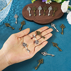 20Pcs 2 Colors Tibetan Style Alloy Pendants&nbsp;FIND-TA0008-93