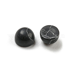 Synthetic Black Turquoise Cabochons&nbsp;G-H309-03-07