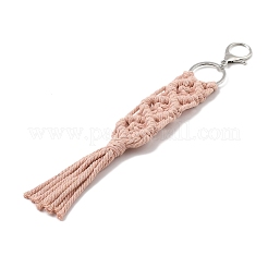 Handmade Macrame Nylon Thread Pendant Decorations&nbsp;HJEW-P019-05P-02