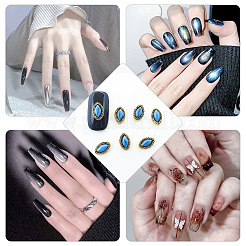 64Pcs 16 Style Zinc Alloy Cabochons&nbsp;MRMJ-AR0001-22