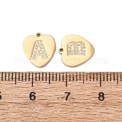304 Stainless Steel Cubic Zirconia Pendants Set&nbsp;STAS-A125-04G
