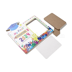 Graduate Theme Wooden Photo Frame&nbsp;AJEW-D069-01D