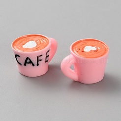 Resin Coffee Ornaments&nbsp;LS-DIY-WH0888-434B