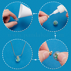 DIY Empty Globe Ball Pendant Making Kit&nbsp;DIY-PH0021-42