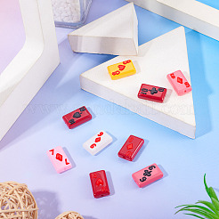 9Pcs 9 Colors Glass Beads Enamel Beads&nbsp;LAMP-TA0001-87