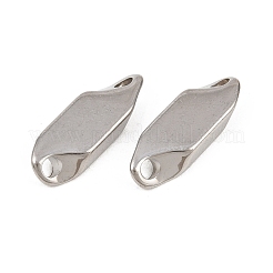 201 Stainless Steel Connector Charms&nbsp;STAS-F339-07C-P