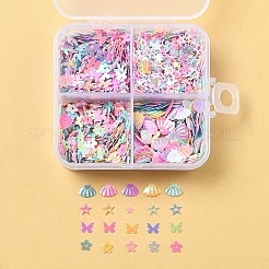 40G 4 Styles Plastic Cabochons&nbsp;RESI-FS0002-13