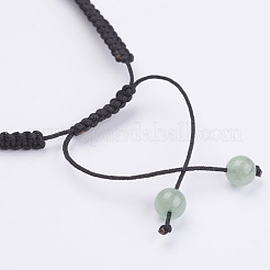 Natural Gemstone Beads Braided Bracelets&nbsp;X-BJEW-JB02949