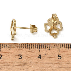 Ion Plating(IP) 304 Stainless Steel Stud Earring Findings&nbsp;STAS-I206-65G