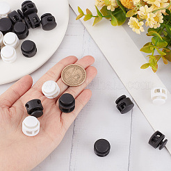 40Pcs 2 Colors Plastic Spring Cord Locks&nbsp;FIND-GF0004-08
