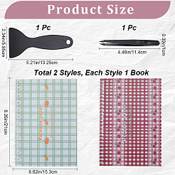 Sticker Collecting Loose-leaf A5 Spiral Bound Notebook&nbsp;AJEW-CP0007-85A