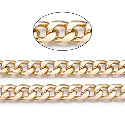 Aluminum Faceted Curb Chains&nbsp;CHA-N003-39KCG