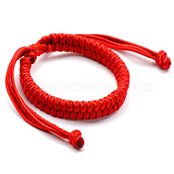 Adjustable Waxed Cord Braided Bracelets&nbsp;BJEW-E304-15