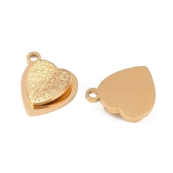 Valentine's Day 304 Stainless Steel Charms&nbsp;SA-H001-03G