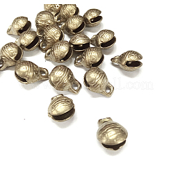 Brass Bell Pendants&nbsp;X-KKB-A003-11mm