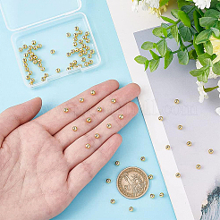 Brass Beads&nbsp;KK-BC0008-70