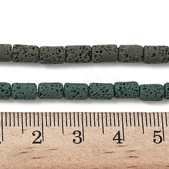 Handmade Porcelain Imitation Lava Rock Beads Strands&nbsp;PORC-P032-04M