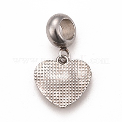 304 Stainless Steel CrystalRhinestone European Dangle Charms&nbsp;STAS-F278-05P