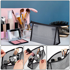 3Pcs 3 Style PVC Transparent Waterproof Makeup Storage&nbsp;MRMJ-WR0001-01B
