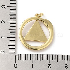 Rack Plating Brass Pendants&nbsp;KK-A190-06G