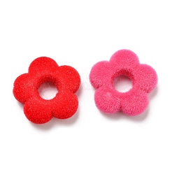 Flocky Acrylic Bead Frames&nbsp;OACR-E020-11