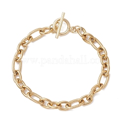 304 Stainless Steel Figaro Chain Bracelets for Women Men&nbsp;BJEW-JB12899