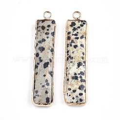 Natural Dalmatian Jasper Pendants&nbsp;G-S344-23D