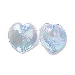UV Plating Rainbow Iridescent Acrylic Pendants&nbsp;OACR-C003-08B