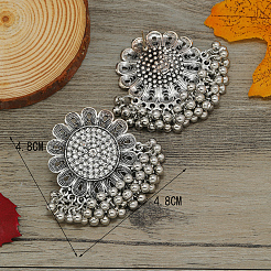 Sunflower Zinc Alloy Chandelier Earrings&nbsp;HD8181-2