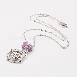 Alloy Pendant Necklaces&nbsp;NJEW-JN01927