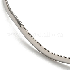 Non-Tarnish 7Pcs Vacuum Plating 202 Stainless Steel Bangle Sets&nbsp;BJEW-M317-13P