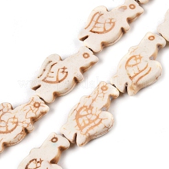 Synthetic Turquoise Beads Strands&nbsp;UNKW-T001-08